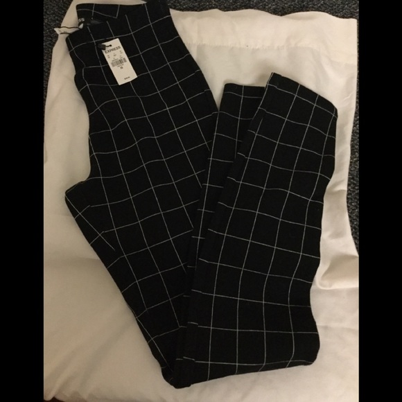 Express Pants - 4/$12🔥Express Window Pane Print Leggings